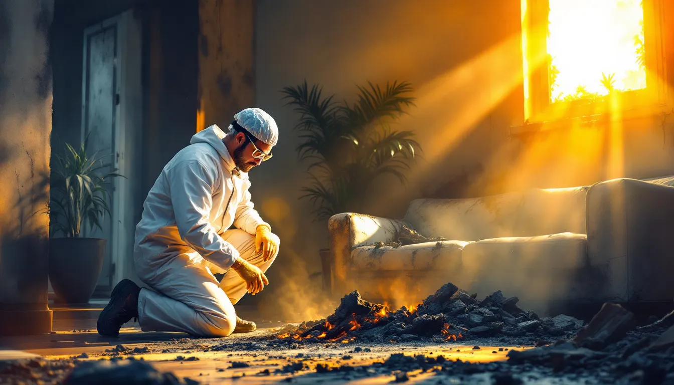 Fire Damage Restoration: What to Expect During the Process